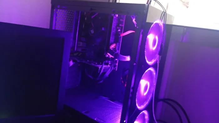 Pc gamer+monitor e acessórios