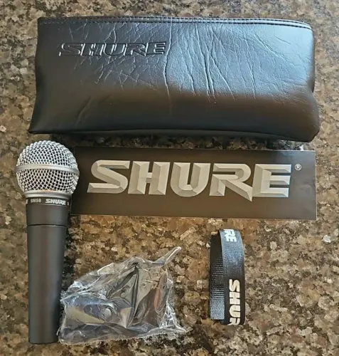 Microfone Shure SM58 -LC ( MÉXICO)