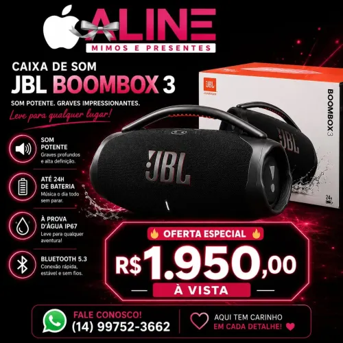 JBL Boombox 3 - Nova LACRADA