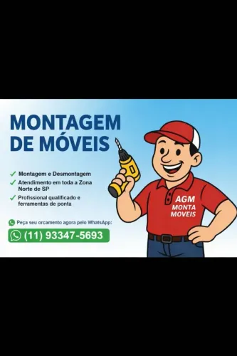 MONTADOR DE MÓVEIS  - SANTANA -TREMEMBÉ -TUCURUVI -MANDAQUI -HORTO -SERRA DA CANTAREIRA 