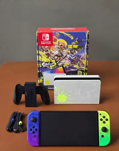 Nintendo Switch - Edição Especial com jogos, NF e Garantia 