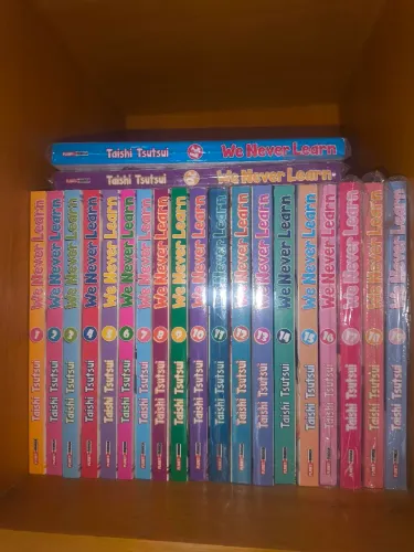 Coleção completa We never learn 21 volumes