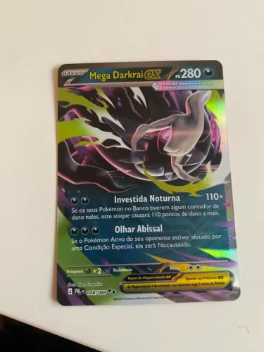 Cartas Pokémon-Mega Darkrai EX