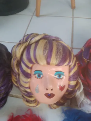 CABEÇA DE MOÇA CARNAVAL