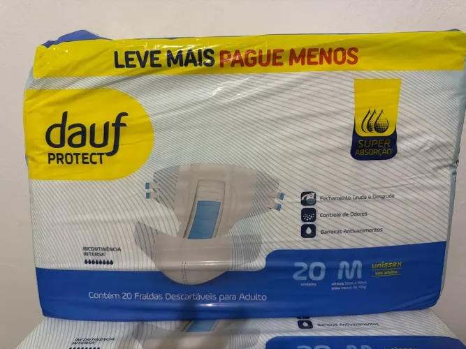 Fralda geriatrica Dauf protect tamanho M