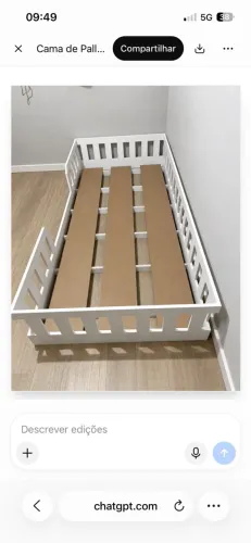 Cama infantil montessoriana