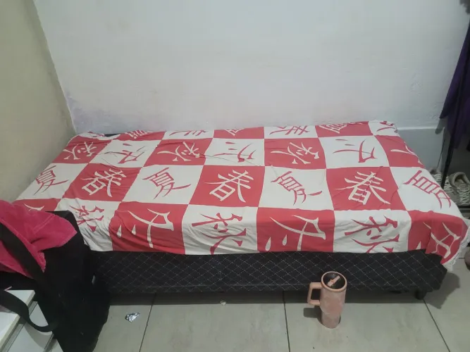 Cama box solteira