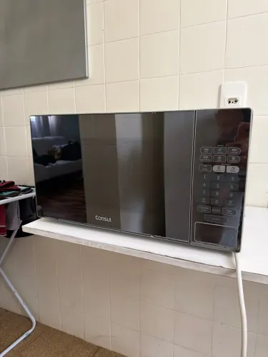 Microondas Cônsul (função gratinar)