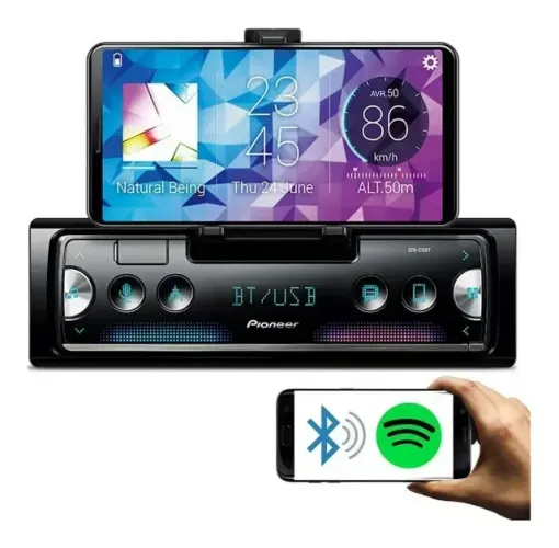 Pioneer C10BT NOVO Bluetooth USB Controle Celular Completo