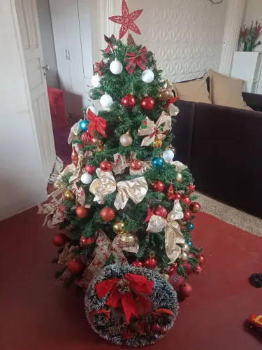 Árvore de Natal de 1,60cm