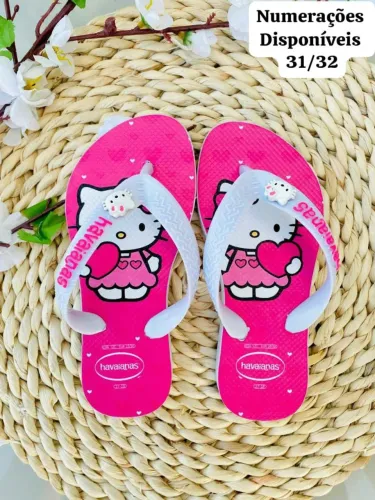 Havaianas infantil menina