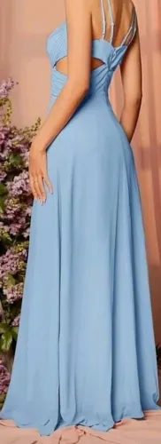 Vendo Vestido Azul(Usado 1 vez)