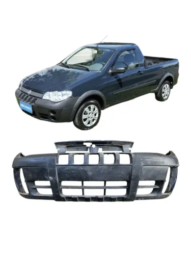 Parachoque dianteiro Fiat strada 2007 2008 2009 2010