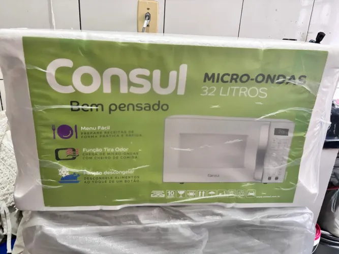 Microondas novo cônsul 32 litros