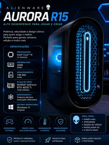 Alienware aurora r15