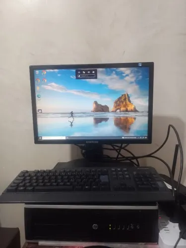 Computador Completo HP Core i3 + Monitor Samsung + Teclado e Mouse (Pronto para Uso)