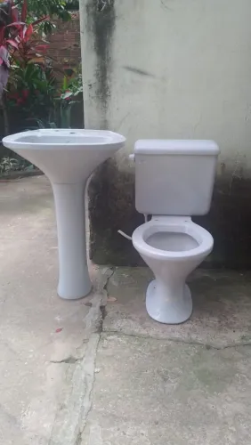 Vaso sanitário e pia