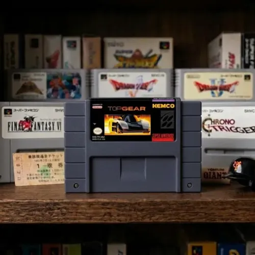 Cartucho Top Gear (Super Nintendo - Americano) Original