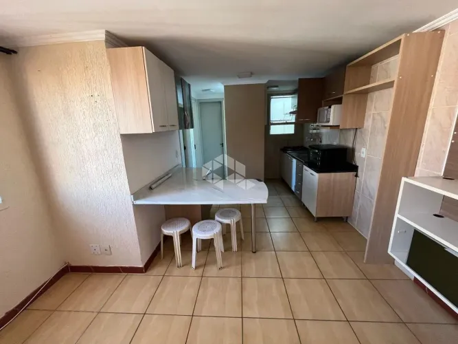 Apartamento 2 dormitorios semi-mobiliado no Mato Grande