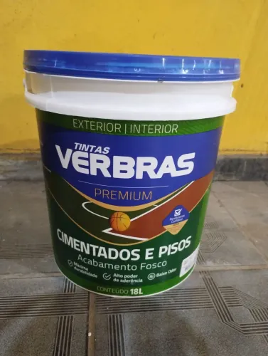 Tinta Piso Cores Cinza / Concreto / Cz Chumbo