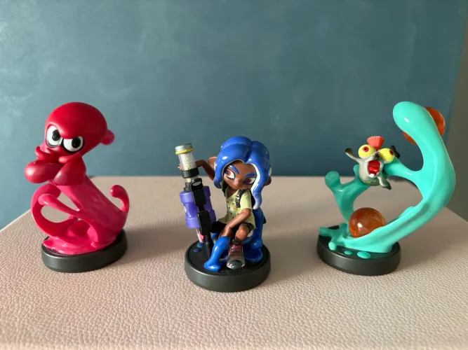 Amiibos Splatoon a partir de 120 reais