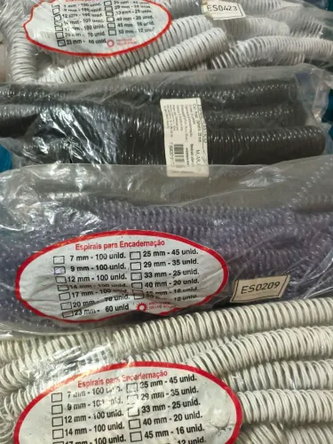ESPIRAL PARA ENCADERNAÇÃO