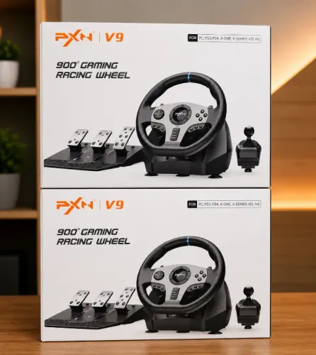 Simulador PXN V99 para PC / PS4 / Xbox One / Xbox Series (Volante + Pedal + Cambio)