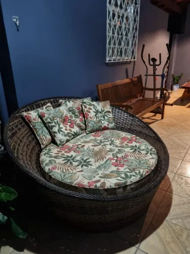 Chaise Barata Sofá descanso para Varanda Piscina Poltrona