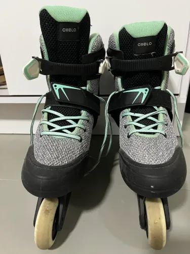 Patins Inline Oxelo Decathlon - Tam. 39 - Excelente estado