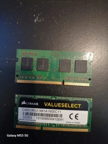 Memoria Ram 4GB DDR3 + Memoria Ram Corsair 8GB DDR3