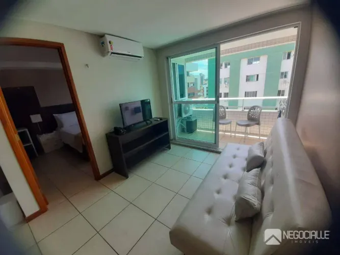 Apartamento com 1 dormitório para alugar, 43 m² por R$ 3.300,00/mês - Manaíra - João Pesso