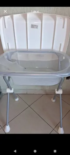 Banheira com trocador completo borigoto