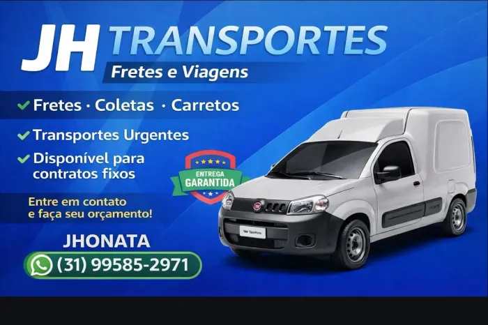 Fretes com Fiorino - Rápido, Seguro e Confiável!