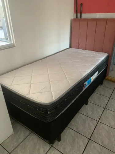 Cama box solteiro completa