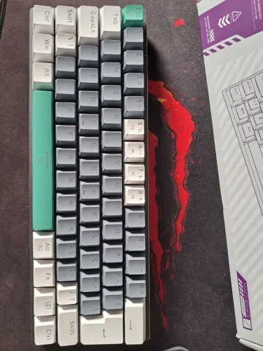 Teclado Mecânico Machenike K500-B61 60% Switch Brown