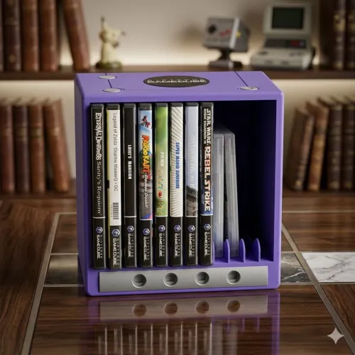 Porta CD para Jogos de Nintendo GameCube (Unitário) 