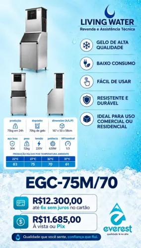 Máquina de gelo Everest 