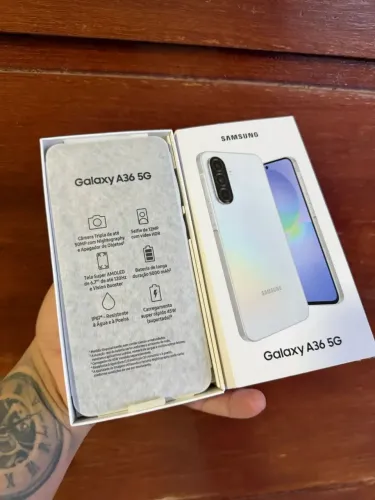 Samsung A36 128gb branco 