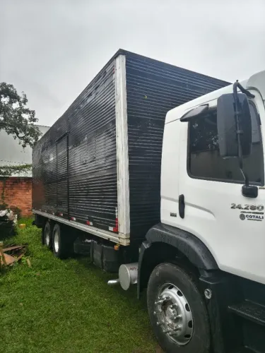 Baú 8,50 + Rampa Hid. Padrão Correios."" Só Baú""