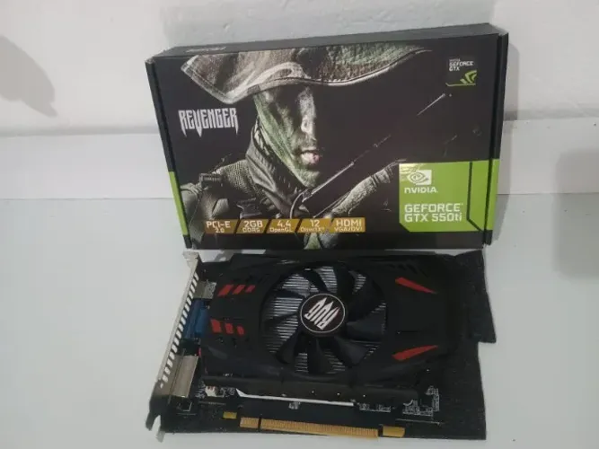 Placa De Vídeo Nvidia Geforce Gtx 550ti 2gb Ddr5