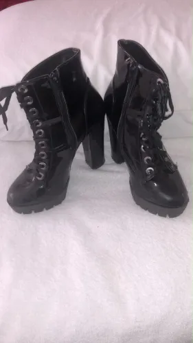Bota coturno 
