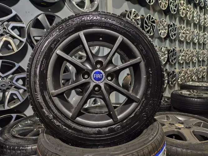 Rodas R14" Esportivas Fiat+ Pneus 175/65 R14"- Aceito Cartão
