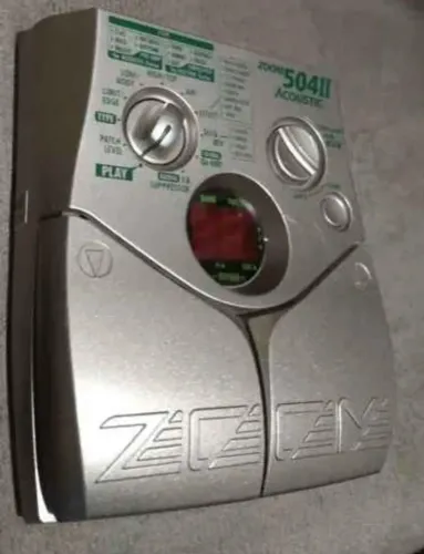 PEDALEIRA ZOOM 504 ACOUSTIC PARA VIOLÃO