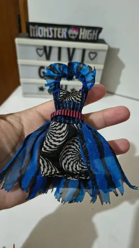 Monster high peça reposição vestido Frankie circo fdc