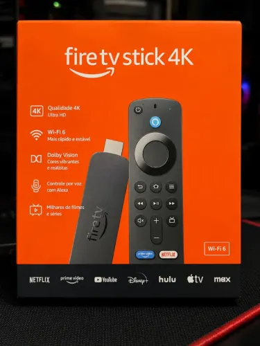 Fire tv stick 4k gen2 novos lacrado