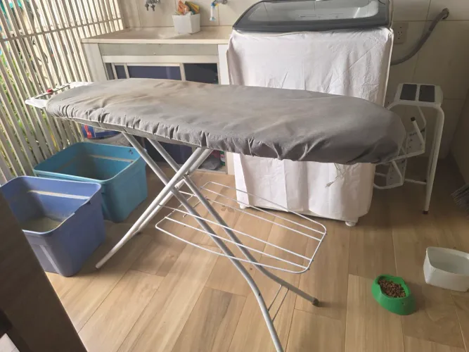 Metal tec tábua de passar roupa 1001 top plus em aço robusta resistente suporte pra ferro 
