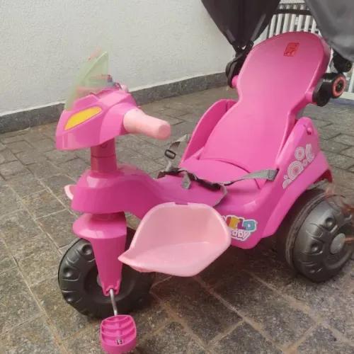 Triciclo Velobaby Reclinavel Com Capota
