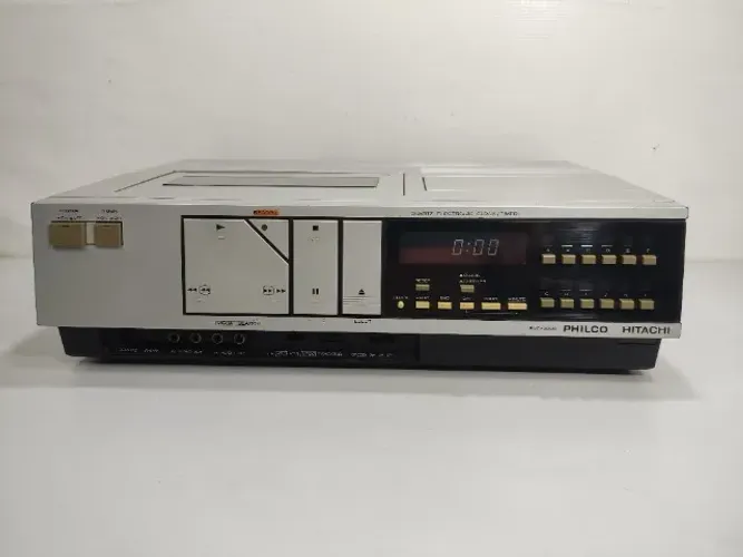 Com Defeito LEIA a Descrição do anunc.- Vídeo Cassete Philco Pvc2000 Raro Vintage V7b (Usa
