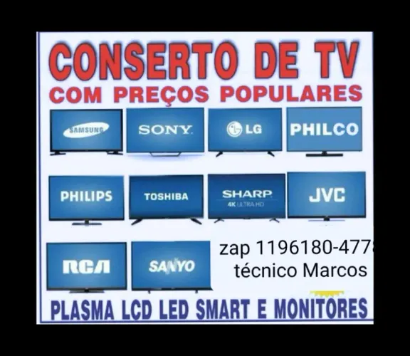 CONSERTOS TVS TODOS MODELO 
