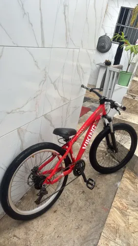 Bicicleta Vikingx Vermelha